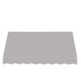 thumbnail image 2 of Awntech 6.375 ft San Francisco Fixed Awning Acrylic Fabric, Gray, 2 of 2