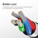 thumbnail image 3 of Methold Cable USB tipo C a USB C para S20 Mi 10 60W PD rápido Teléfono y Comunicación plata 1m, 3 of 5