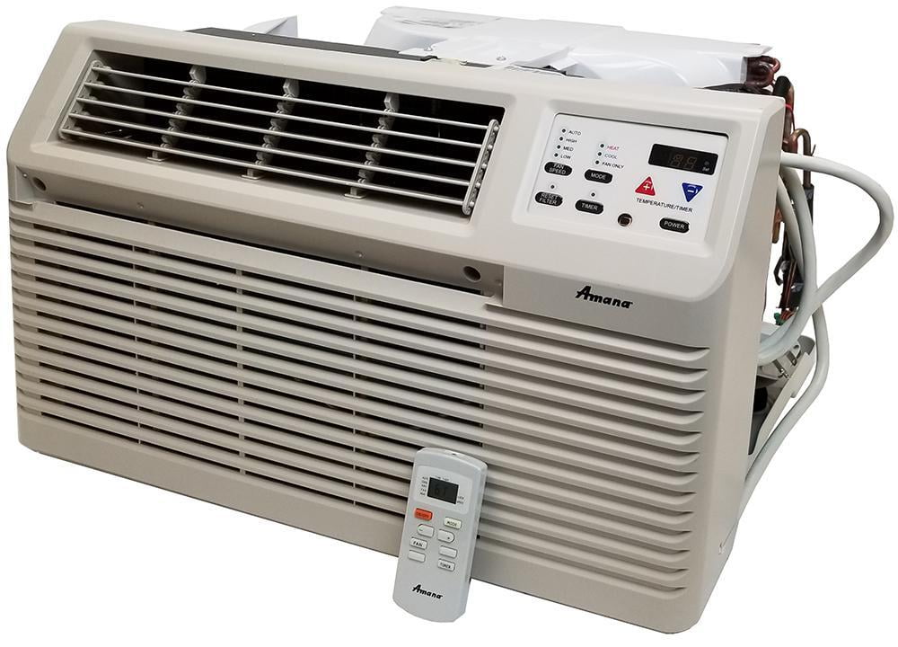 Amana PBH093G35CC Heat Pump with Electric Heat Backup Wall Air
