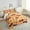 Sandy Orange, variant on Erosebridal House Street Bedding Sets Full with Comforter, Traffic Lines Duvet Insert, Cartoon Map Decor, Breathable 3 Pieces