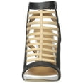 thumbnail image 2 of Calvin Klein Women's Nalo Dress Sandal, Sand Brown/Black/Platinum White, 7 M US, 2 of 8