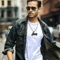 thumbnail image 2 of Motorcycle Urn Necklace for Men Women Ashes Cremation Jewelry Stainless Steel Keepsake Memorial Pendent for Ash Holder, 2 of 7