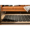 thumbnail image 6 of Noble Palace Black French European Formal Traditional Area Rug 3x5 4x6 ( 3'11" x 5'3") Easy to Clean Stain Fade Resistant Shed Free Modern Contemporary Floral Transitional Soft Living Dining Room Rug, 6 of 8