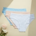 thumbnail image 5 of Sngxgn Women's Panties Pack, Classic Cotton Brief Underwear, Moisture-Wicking(Sky Blue,S), 5 of 6