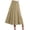 Khaki, variant on Amkhujs Flowy Skirts for Women Elastic High Waist Elegant Long Skirt with Pockets Casual Going Out Summer Skirt,Black,XXL