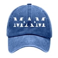 thumbnail image 1 of Wdgfv Day Custom Embroidered Baseball Cap with Children's Names Unique Present for Mom from Kids Blue One Size, 1 of 3