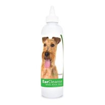 Healthy Breeds 840235197737 8 oz Irish Terrier Ear Cleanse with Aloe Vera Cucumber Melon
