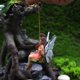 thumbnail image 4 of Kit de figuritas de pareja de jardín de hadas en miniatura suministros de decoración de jardín de hadas, 4 of 5