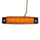 thumbnail image 3 of Luz de posición lateral ámbar de 6 LED para camiones, furgonetas, caravanas y camiones - Paquete de 10, 3 of 7