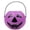 Purple, variant on Nnndbs Halloween Pumpkin Candy Bucket, Trick or Treat Handheld Pail for Kids, Pumpkin Basket with Handle for Candy Collection, Party Favors