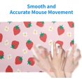 thumbnail image 3 of Gaming Mouse Pad Strawberry Desk Mat for Desktop Long Computer Keyboard Desk Pad Mouse Mat with Non-Slip Rubber Base Stitched Edges for Computer Home Office Gaming 31.5×11.8, 3 of 6