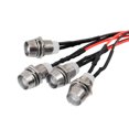 thumbnail image 2 of Tmvgtek 4 Uds 70Cm 5Mm Luces Led Para 1/12 1/18 1/10 1/8 Axial Scx10 Rc Modelos De Coches, 2 of 3
