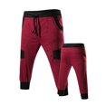 thumbnail image 1 of Wyzesi Mens Shorts 7 Inch Inseam Stretch Waist Men'S Spring & Autumn Mixed Color Knit Sweatpants 7/10 Pants, 1 of 3