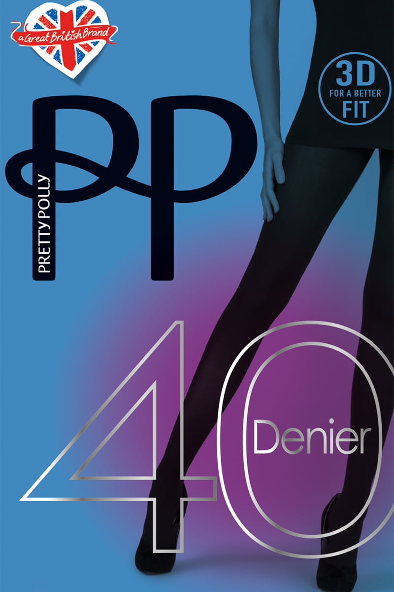 Pretty Polly Premium 40 Denier 3d Opaque Tights Pnava3