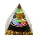 thumbnail image 2 of pstuiky Pirámides de cristal con piedras trituradas, adornos de resina para manualidades, decoración de bares, 5 cm, 2 of 4