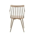 thumbnail image 6 of Lumisource Preston Farmhouse Chair in Antique Copper Metal and White Washed Wood, 6 of 7