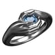 thumbnail image 1 of Guardurnaity Anillo de dedo de moda para mujer, anillo de aleación con gema, anillo para mujer, anillo de gema sintética, joyería Ropa, zapatos y accesorios Miscelánea, 1 of 6