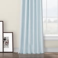 thumbnail image 5 of Half Price Drapes Aquarius Blue Heritage Plush Velvet Room Darkening Curtains (1 Panel), 50W X 120L, 5 of 6