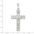 thumbnail image 3 of Sterling Silver Crucifix Pendant QC513, 3 of 4