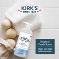 thumbnail image 5 of Kirk's 3-in-1 Cleanser - Made With Coconut Oil & Aloe Vera, Original Fresh Scent, 32 Fl Oz, 5 of 7