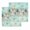 Teal Green, variant on Vintage Beach Coastal Kitchen Dish Towels for Drying Dishes Set of 4, Nautical Shell Starfish Coral Summer Waffle Weave Microfiber Hand Tea Bathroom Towels Quick Dry & Absorbent Towel 12x12