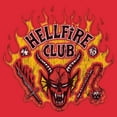 thumbnail image 2 of Netflix Men's Stranger Things Retro Hellfire Club Logo T Shirt, 2 of 3
