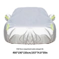 thumbnail image 2 of tredstone Car Sun Shade Cover Vehicle Waterproof Dust Protector Car Protective Cover with Reflective Straps 490x190x150cm, 2 of 9