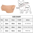 thumbnail image 3 of Fleece Dog Sweatshirt-soft Vest Thickening Warm Cat Sweater, 3 of 5
