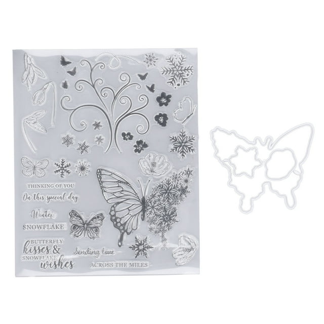 Oubit Clear Stamps,Clear Stamps DIY Combination Card Making Stamps Decorative Stamps Dependable Performance
