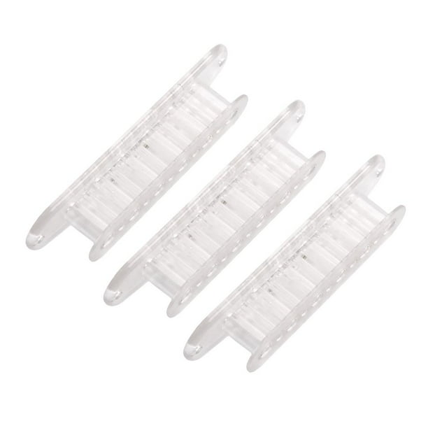 3 Piezas Puente de Plástico Bobina Única de Recogida 52mm Tornillos Laterales para Partes de Guitarra Eléctrica