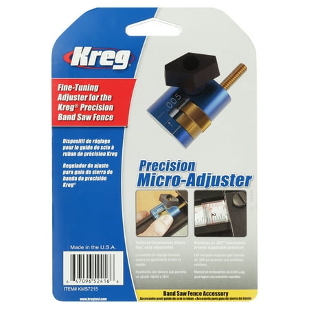 Kreg KMS7215 Micro-Adjuster for Band Saw and Router Table Fences