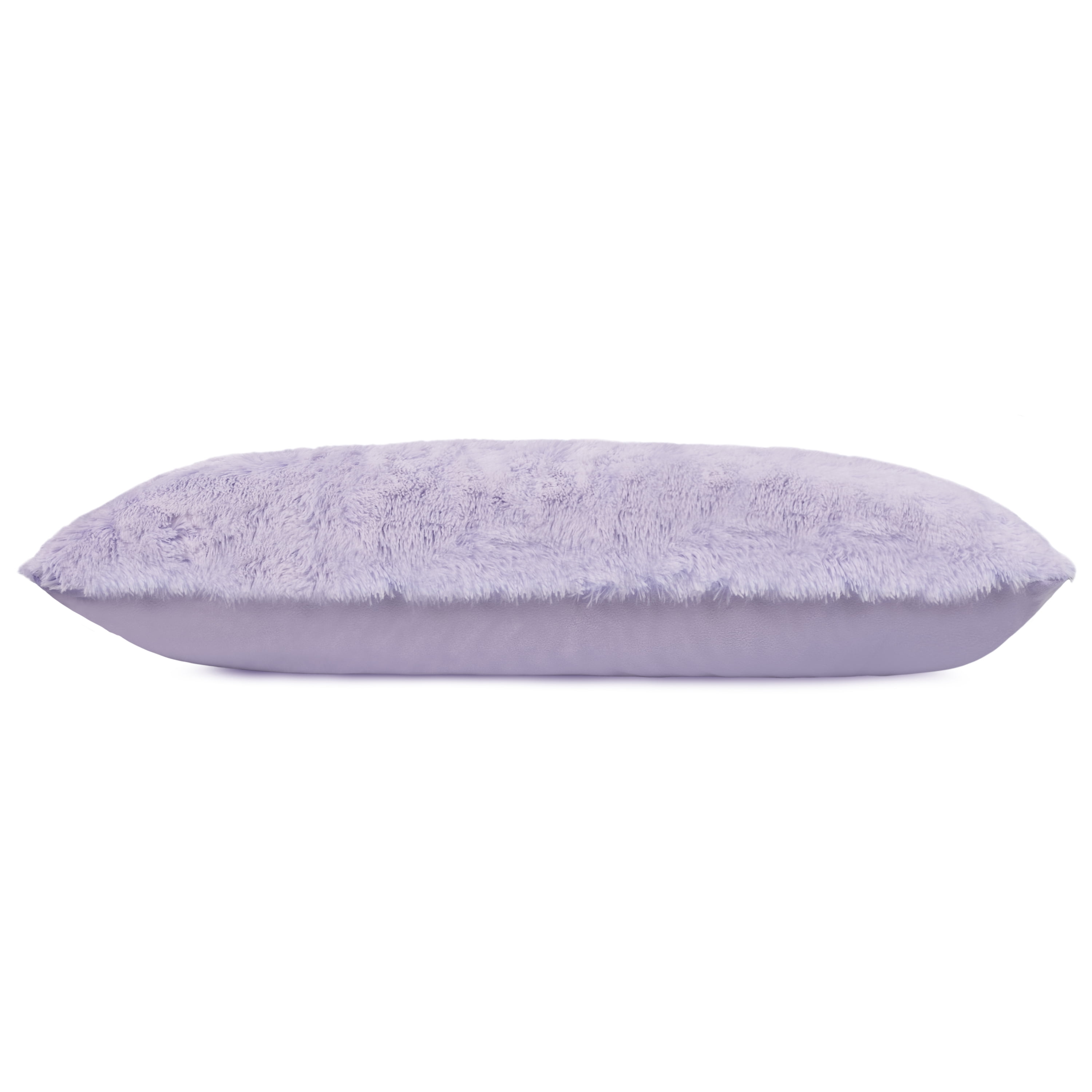 Your Zone Fluffy Body Pillow, Purple