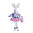 thumbnail image 3 of Peluche de conejo con atuendo para coleccionar en la sala de estar con cesta, 3 of 9