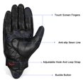 thumbnail image 4 of Guantes de moto Superbike G01 Full Finger de piel de cabra, 4 of 6