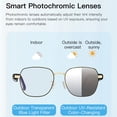 thumbnail image 4 of AI Translation Smart Glasses with 164+ Language, Bluetooth Glasses with Photochromic Lenses for Men&Woman, Ideal Gift for Office/Travel, 4 of 9