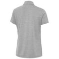 thumbnail image 3 of Women's Antigua Heather Gray Connecticut Sun Layout V-Neck Polo, 3 of 3