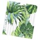 thumbnail image 1 of Cortina de ducha impermeable de alta calidad con ganchos para baño - Diseño con plantas verdes 7, 1 of 8