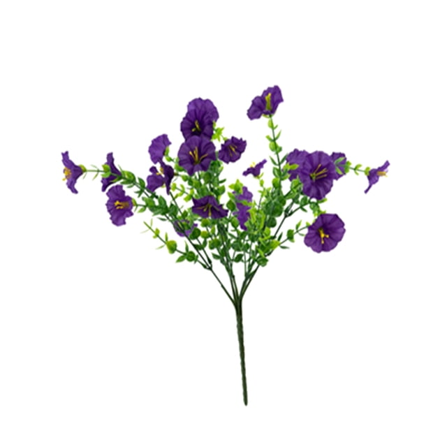 Ohufall Artificial Trumpet Flowers Fake Plantss For Table Decor Home Decor And Indoor Room Decorations