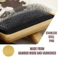 thumbnail image 5 of Dsseng 2Pcs Wool Carders Large, Hand Carders for Wool, Needle Felting Tools, Slicker Brush for Dogs, Spinning and Weaving, 5 of 5
