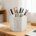 thumbnail image 5 of Rotating Pen Holder Desktop Organizer Stationery Container Office Supply Storage for Workspace Organization, KTFgvq, 5 of 6