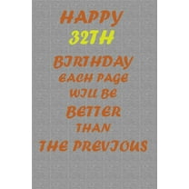 Happy 32th Birthday! (Paperback)