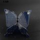 thumbnail image 4 of Pendientes de botón con forma de corazón de circonita cúbica dorado Yashi Joyería de acero inoxidable, 4 of 5
