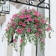 thumbnail image 1 of Cesta Colgante Con Flores De Petunia De Seda De Vid Artificial Para Exterior/Interior - Wtake, 1 of 3