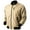 vw6060_tan, variant on Ma Croix Mens Bomber Jacket Slim Fit Lightweight Casual Windbreaker Outerwear