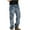 Light Blue, variant on Mens Work Jeans Casual Baggy Vintage Wide Leg Denim Pants Fashion Classic Fit Straight Lightweight Cargo Pants for Men