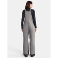 thumbnail image 2 of Tec-One Women's and Women's Plus Core Taslon Shell Ski Snowboard Bib Pants, Sizes S-3X, 2 of 4