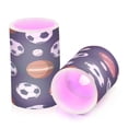 thumbnail image 2 of ALAZA Football Baseball 2 PCs LED Flickering Flameless Candles with Remote Timer Battery Operated Candle, 2 of 7