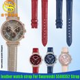 thumbnail image 2 of Correa de piel de vaca de liberación rápida para correa Swarovski para mujer 5580352 5580342/345/348, cadena de reloj de 15 mm, accesorios para pulseras, 2 of 5