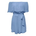 thumbnail image 5 of Mono capri con volantes y hombros descubiertos para mujer: conjunto de gasa para verano, ideal para ocasiones informales y citas, 5 of 5
