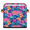 Multicolor 4, variant on CURLYOOT Vintage Butterfly Cube Storage Bin 11 Inch Fabric Storage Cube for Shelves Decorative Flower Butterfly Foldable Basket with Leather Handle for Closet Shelves Organizer